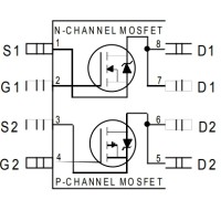 IRF7319 NP-Channel MOSFET 30V 6.5A