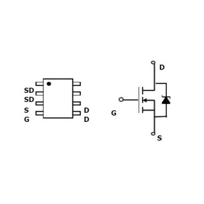 AO4712 N-Channel MOSFET 30V 13A