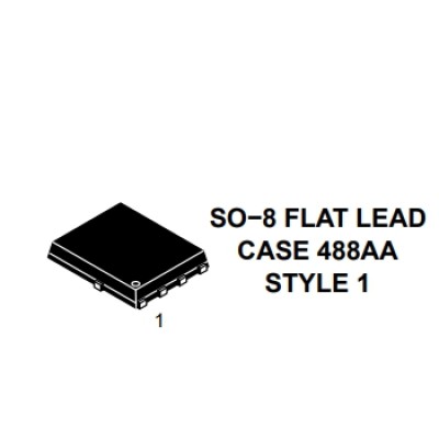 NTMFS4C03NT1G N-Channel MOSFET 30V 136A
