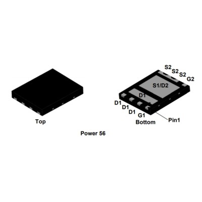FDMS7620S N-Channel MOSFET 30V 13A