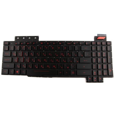 Клавиатура для ноутбука Asus FX503VD FX503VM GL703VD Red P/n: AEBKL701020 V1700746BS1