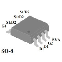 AP6901GSM-HF Dual N-Channel MOSFET 30V/7.1A 30V/9.2A