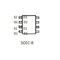 AO4621 Dual NP-Channel MOSFET 40V