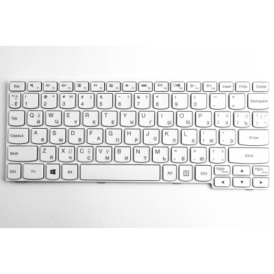 Клавиатура для ноутбука Lenovo S205 U160 U165 S205 белая p.n: 25-010581, 25-010625, 25010581
