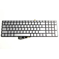 Клавиатура для HP 15-ab 17-g Серебро + подсветка p/n: 809031-251