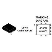 NTMFD4C85N Dual N-Channel MOSFET 30V 49A