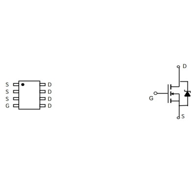 AO4710 N-Channel MOSFET 30V 12.7A