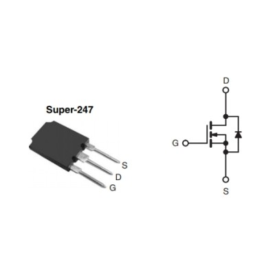 IRFPS37N50A N-Channel MOSFET 500V 36A