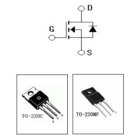 JCS7N65FB N-Channel MOSFET 650V 7A