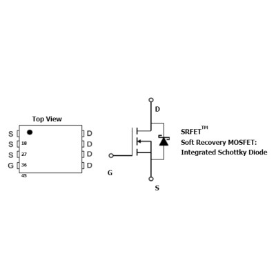 AON6716 N-Channel MOSFET 30V 85A