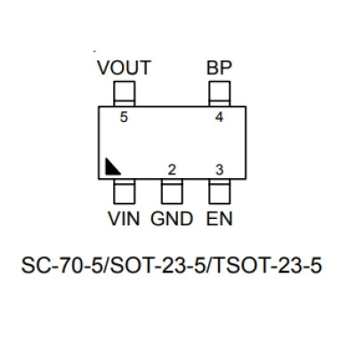 RT9193-25PB 2.5V SOT23-5