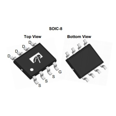 Микросхема AO4456 N-Channel MOSFET 30V 20A