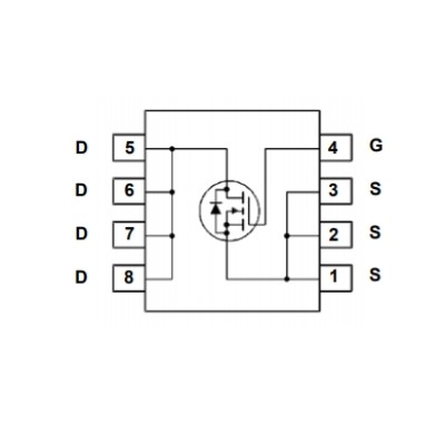 FDMS7672 N-Channel MOSFET 30V 19A