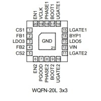 RT6585BGQW 3H= 3x3 RT6585BGQW 3H= 3x3