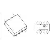 TPCC8131-GP P-Channel MOSFET 30V 10A