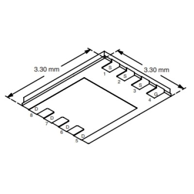 SI7308DN N-Channel MOSFET 60V 6A