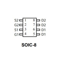 AO4600 NP-Channel MOSFET 30V 6.9A