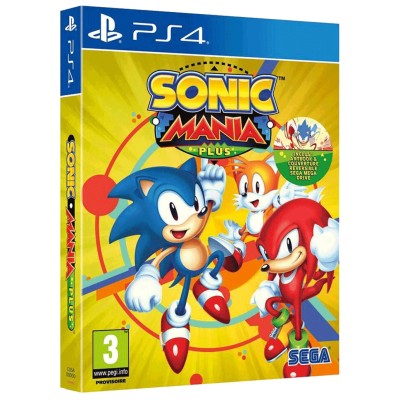 Диск Sonic mania для Playstation 4