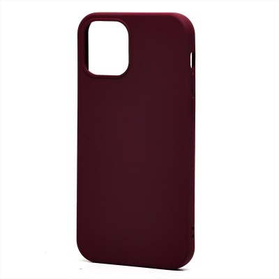 Чехол-накладка для Apple iPhone 12 (бордовый) Activ Full Original Design
