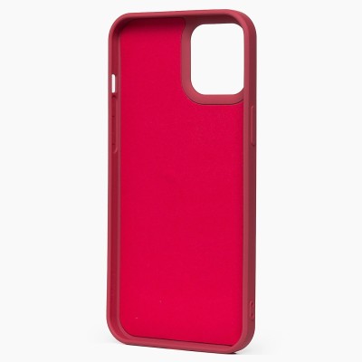 Чехол-накладка для Apple iPhone 12 (бордовый) Activ Full Original Design