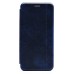 Чехол-книжка для Samsung A125 Galaxy A12 (синий) открытие вбок - BC002