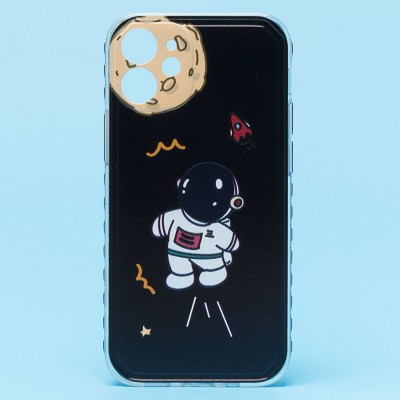 Чехол-накладка для Apple iPhone 12 mini - (002) (черный) - SC233