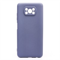 Чехол-накладка для Xiaomi Poco X3 (серый) Activ Full Original Design