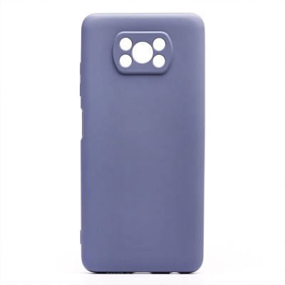 Чехол-накладка для Xiaomi Poco X3 (серый) Activ Full Original Design