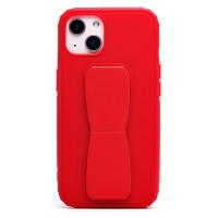 Чехол-накладка для Apple iPhone 13 с подставкой и магнитом (красный) - PC058