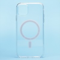 Чехол-накладка для Apple iPhone 11 (прозрачный) - SM006 SafeMag