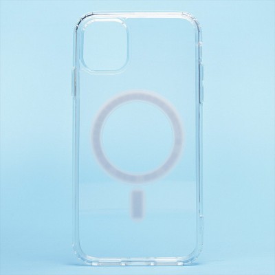 Чехол-накладка для Apple iPhone 11 (прозрачный) - SM006 SafeMag