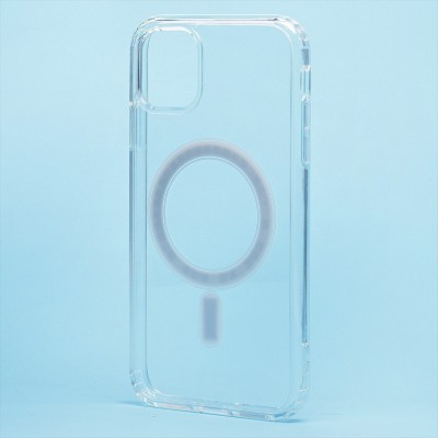 Чехол-накладка для Apple iPhone 11 (прозрачный) - SM006 SafeMag