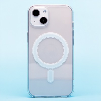 Чехол-накладка для Apple iPhone 13 (прозрачный) - SM006 SafeMag