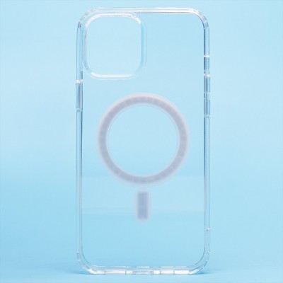 Чехол-накладка для Apple iPhone 12 Pro Max (прозрачный) - SM006 SafeMag
