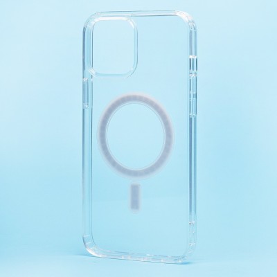 Чехол-накладка для Apple iPhone 12 Pro Max (прозрачный) - SM006 SafeMag