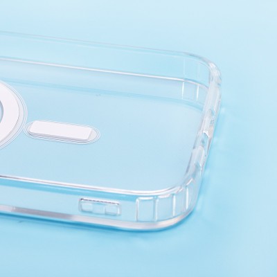 Чехол-накладка для Apple iPhone 12 Pro Max (прозрачный) - SM006 SafeMag