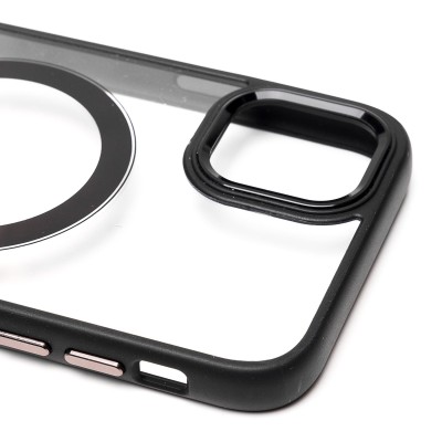 Чехол-накладка для Apple iPhone 11 (черный) - SM004 SafeMag