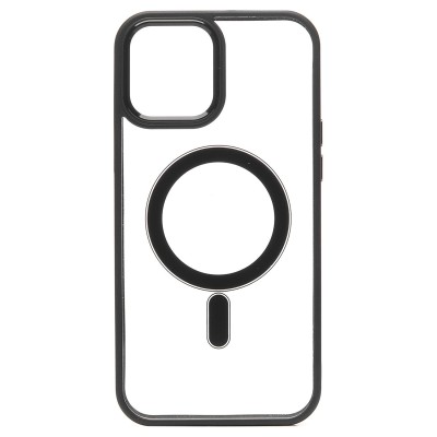 Чехол-накладка для Apple iPhone 12 Pro Max (черный) - SM004 SafeMag