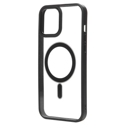 Чехол-накладка для Apple iPhone 12 Pro Max (черный) - SM004 SafeMag