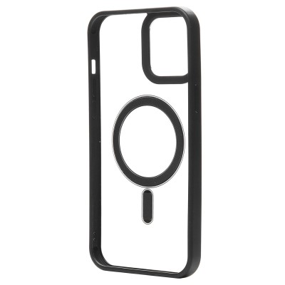 Чехол-накладка для Apple iPhone 12 Pro Max (черный) - SM004 SafeMag