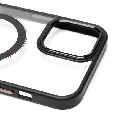 Чехол-накладка для Apple iPhone 12 Pro Max (черный) - SM004 SafeMag