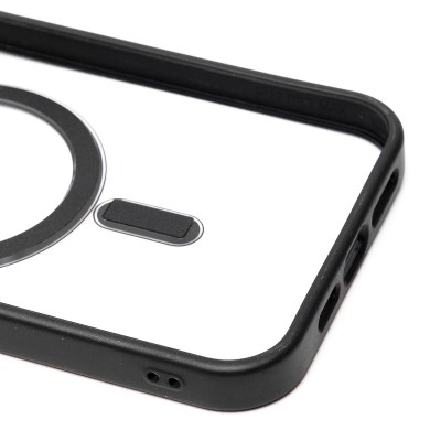 Чехол-накладка для Apple iPhone 12 Pro Max (черный) - SM004 SafeMag