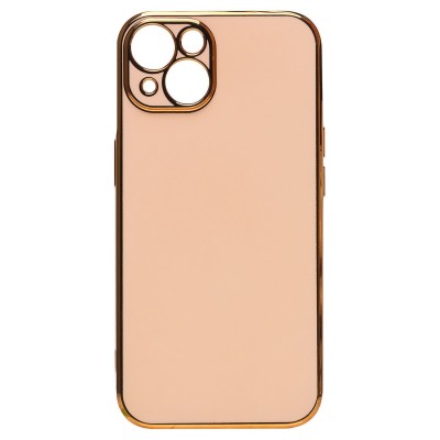Чехол-накладка для Apple iPhone 13 (светло-розовый) - SC301