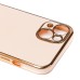 Чехол-накладка для Apple iPhone 13 (светло-розовый) - SC301