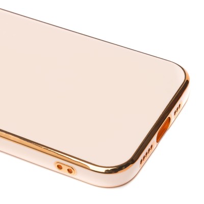 Чехол-накладка для Apple iPhone 13 (светло-розовый) - SC301