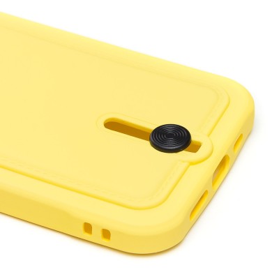 Чехол-накладка для Apple iPhone 13 Pro (желтый) - SC304 с картхолдером