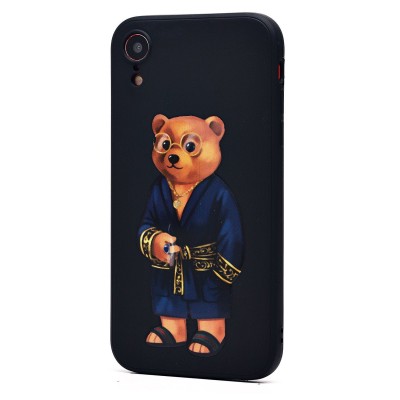 Чехол-накладка для Apple iPhone XR - (003) (черный) - SC307