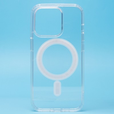 Чехол-накладка для Apple iPhone 14 Pro (прозрачный) - SM006 SafeMag