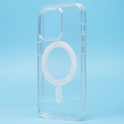 Чехол-накладка для Apple iPhone 14 Pro (прозрачный) - SM006 SafeMag