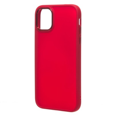 Чехол-накладка для Apple iPhone 12 Pro Max (красный) - SC311
